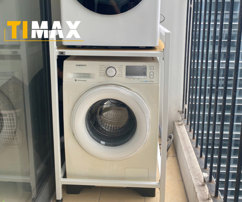 Kệ máy giặt chồng máy sấy – Giải pháp tiết kiệm và tối ưu không gian sống