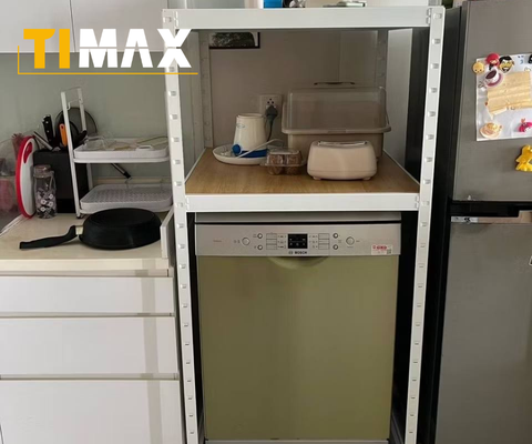 Bí quyết phối hợp kệ máy rửa bát với nội thất bếp để tạo không gian sang trọng, tiện