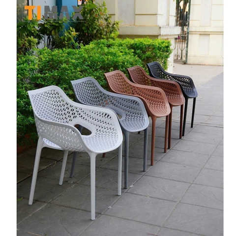 Ghế nhựa đúc  dáng thuyền