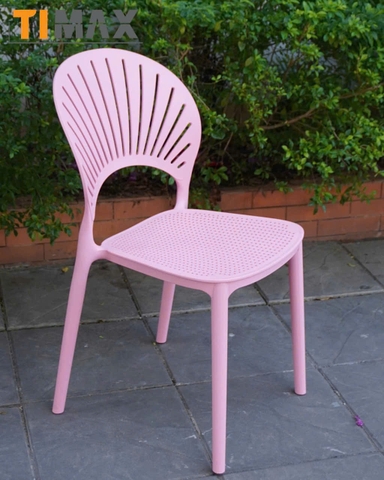 Ghế đúc nhựa lỗ lưng quạt