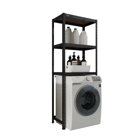 Kệ máy giặt 4 tầng - 3 mặt gỗ