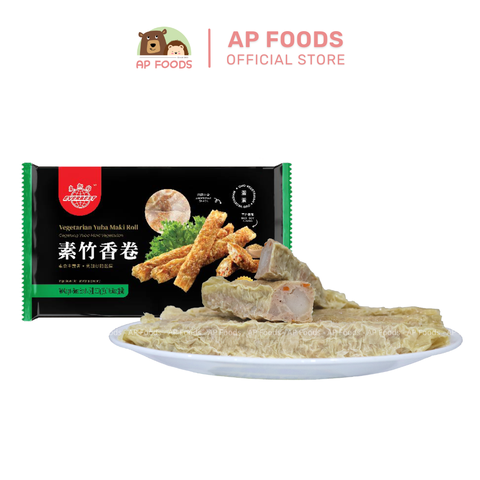 Chả cuộn Maki chay Everbest 300g Malaysia - Vegatarian Yuba Maki Roll Everbest 300g - Nhập khẩu Malaysia