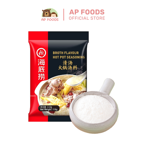 Cốt lẩu Haidilao - Lẩu xương hầm thảo mộc 110g (Broth Flavour Hot Pot Seasoning Haidilao 110g)