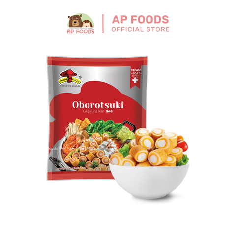 Chả cá cuốn Oborotsuki MUSHROOM Malaysia 500g - Oborotsuki - Viên Thả Lẩu Malaysia