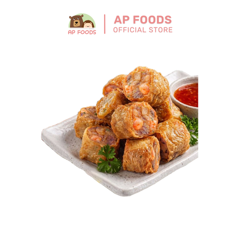 Chả tôm cuộn EB 250g - Handmade Prawn Roll 250g - Viên thả lẩu Malaysia