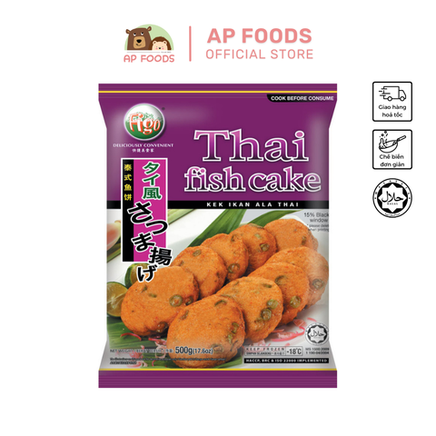 Chả cá Thái Lan Figo 500g - Thai Fish Cake Figo 500g - Viên thả lẩu Malaysia