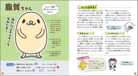 栄養素キャラクター図鑑