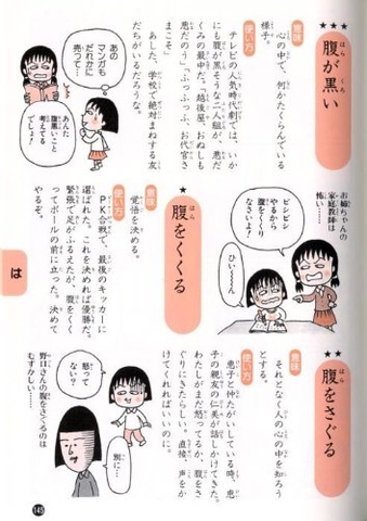 ちびまる子ちゃんの慣用句教室