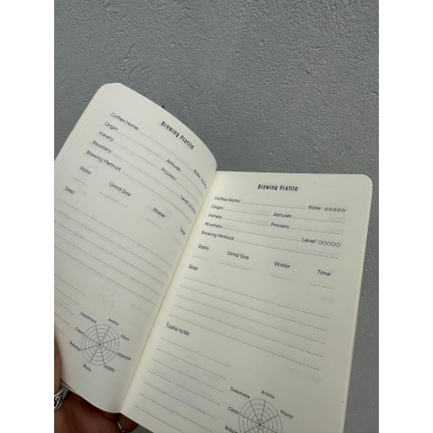 BREWING NOTEBOOK - SỔ PROFILE PHA CHẾ