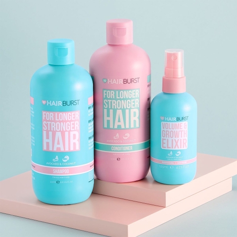 Bộ Gội Xả Hairburst Cho Tóc Dài Nhanh & Chắc Khoẻ 350