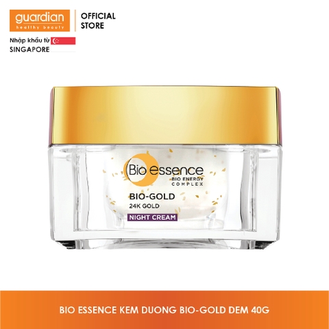 Kem dưỡng ban đêm Bio-essence ngăn ngừa lão hóa chiết xuất từ vàng 24k