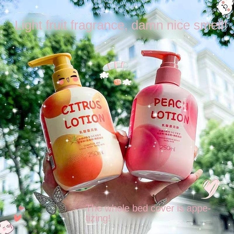 Lotion Dưỡng Thể Hương Đào Ganoderma Chống Khô Da