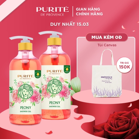 Sữa Tắm Purité Thư Giãn Da Hương Hoa Oải Hương 850ml