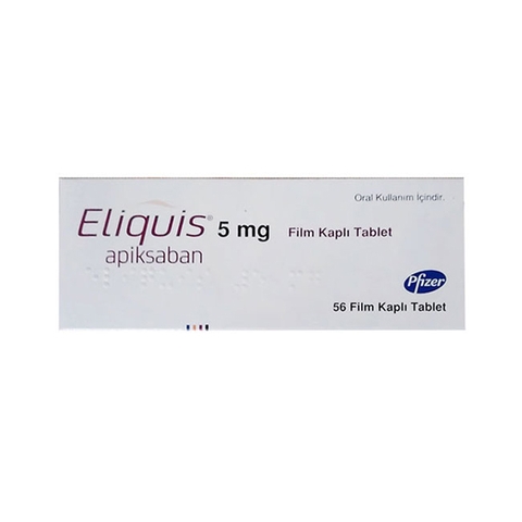 Thuốc Eliquis 5mg, Hộp 56 viên