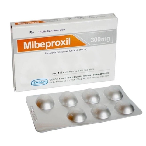 Thuốc Hasan Mibeproxil 300mg, Hộp 7 viên