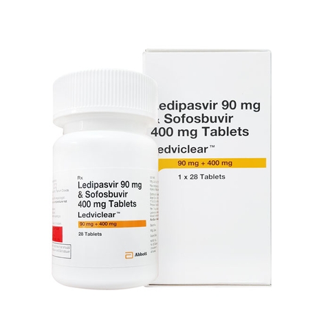 Thuốc điều trị viêm gan C Ledviclear Hộp 28 viên