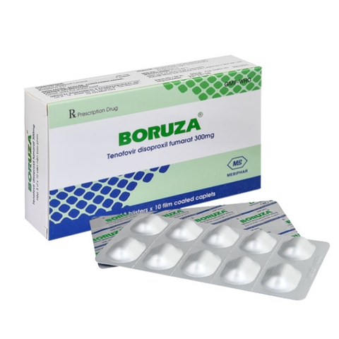 Thuốc kháng virus Mebiphar Boruza 30 viên