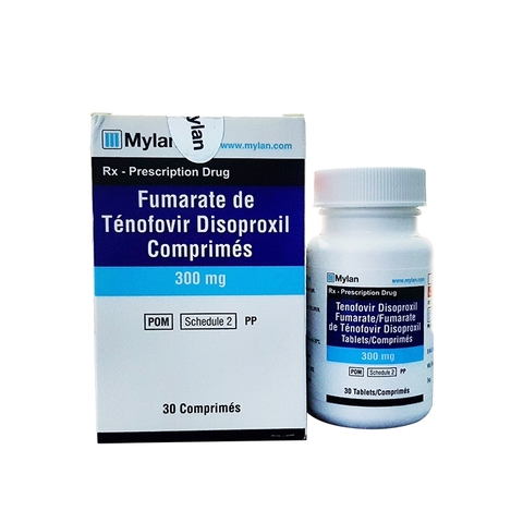 Thuốc Mylan Tenofovir Disoproxil Fumarate 300mg (Ricovir 300mg) Chai 30 viên