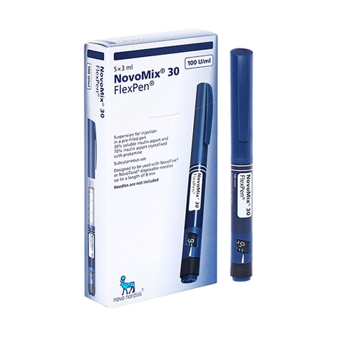 NovoMix 30 Flexpen – Bút tiêm Insulin trị tiểu đường 5 x 3ml