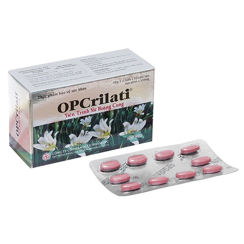 Viên uống OPC Opcrilati tăng cường sinh lý nữ, Hộp 50 viên
