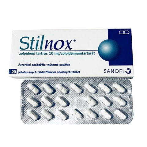 Stilnox 10mg Sanofi, Hộp 20 viên