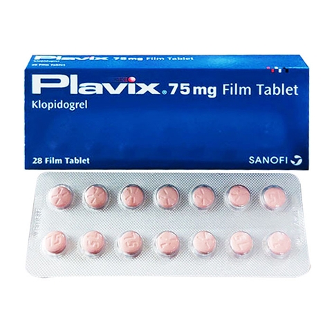 Thuốc Plavix 75mg, Hộp 28 viên