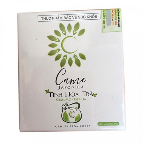 Trà giảm cân Came, Hộp 10 gói