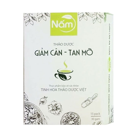 Trà giảm cân Nấm, Hộp 15 gói