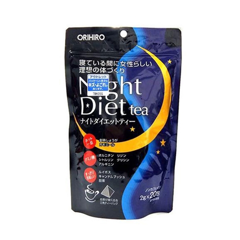 Trà giảm cân Night Diet Tea Orihiro, Túi 20 gói