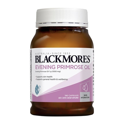 Viên uống tinh dầu hoa anh thảo Blackmores Evening Primrose Oil, hộp 190 viên