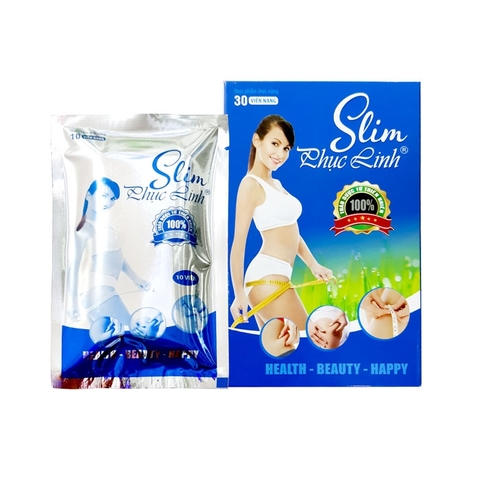 Viên uống giảm cân Slim Phục Linh, Hộp 30 viên