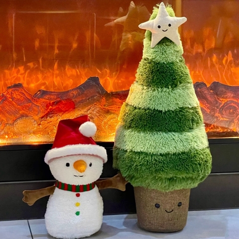 Cây thông Noel vui vẻ