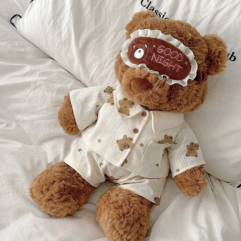 Gấu bông Ryan mặc Pyjama cao cấp 30cm