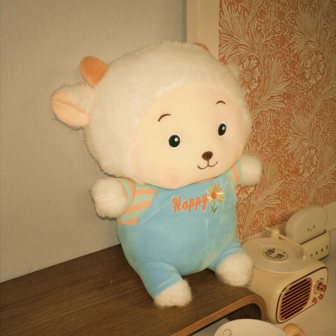 gấu bông con cừu non 30cm