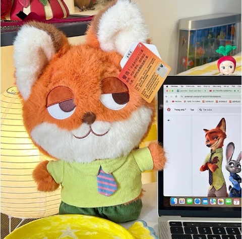 Gấu bông cặp đôi cáo Nick & thỏ Judy