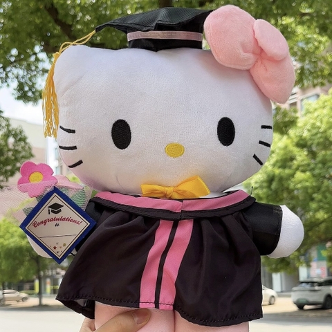 Hello Kitty tốt nghiệp 30cm
