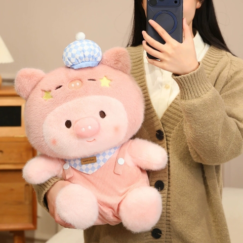 Gấu bông heo hồng Happyday