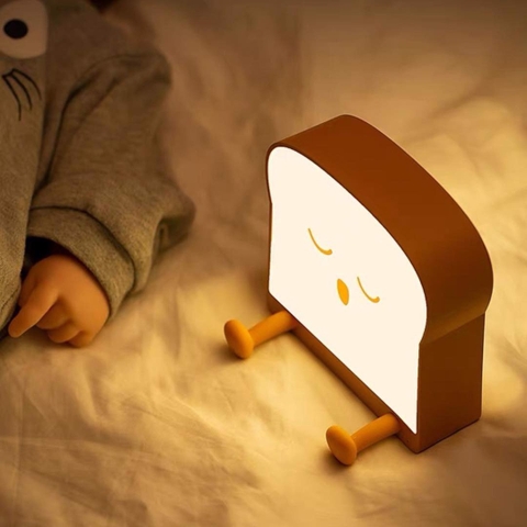 Đèn ngủ kiêm đỡ điện thoại bánh mỳ Sandwich Lamp