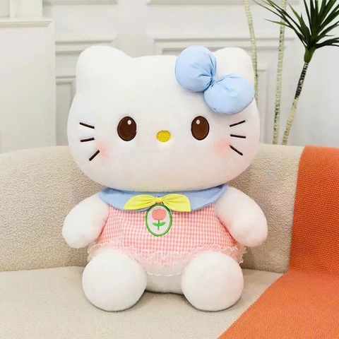 Hello kitty váy bông hoa