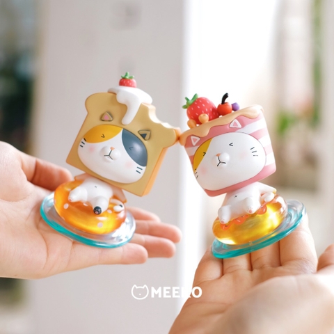 Decor Mèo đội bánh kẹo Summer Cat