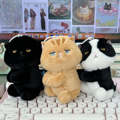 Móc khóa mèo bám víu