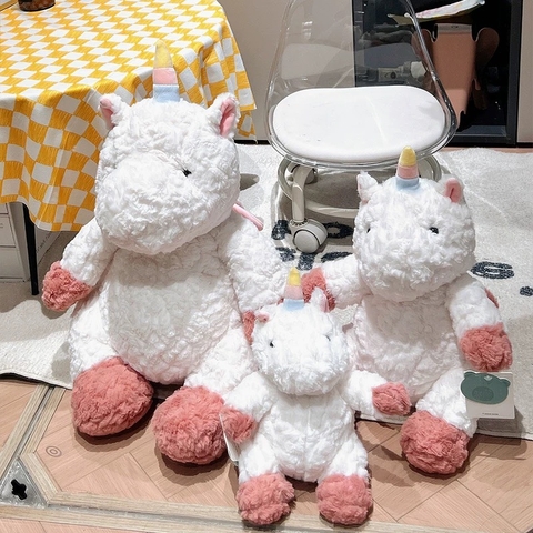 Gấu bông Kì Lân mây trắng 40cm