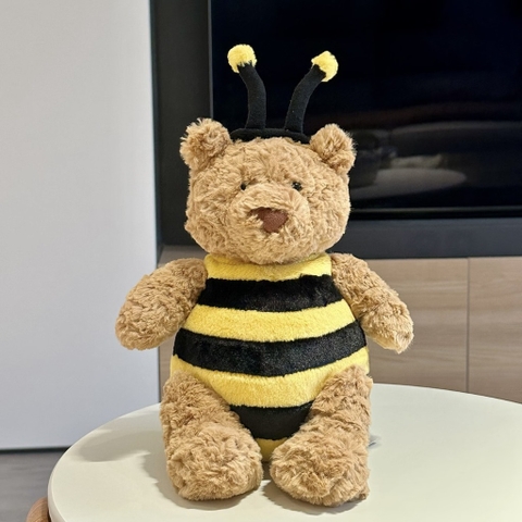 Gấu teddy ong nâu đậm 45cm