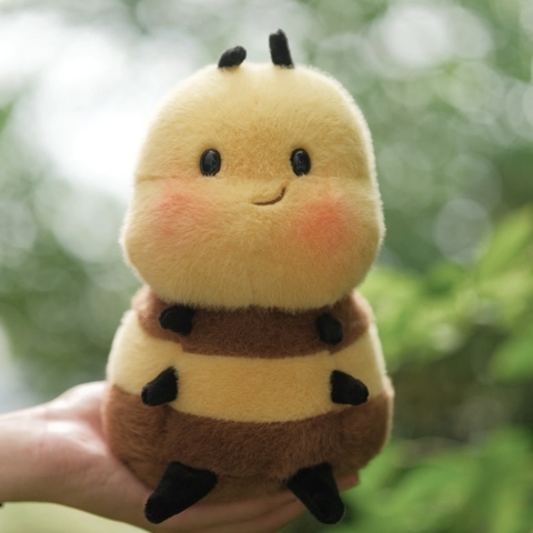Gấu bông ong vàng má hồng 20cm