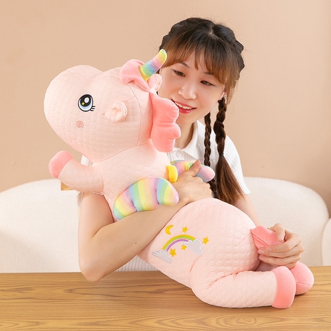 Gối Ôm Lạnh Unicorn Nằm Cánh Galaxy 1m