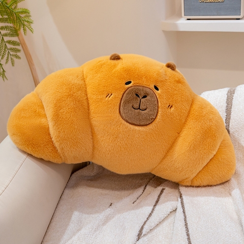 Gối ôm bánh bánh sừng bò Capybara 90cm