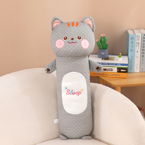 Gối Ôm Lạnh Mèo Xám Sleep 70cm