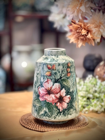 Lọ hoa vẽ nghệ thuật MS11 MNI