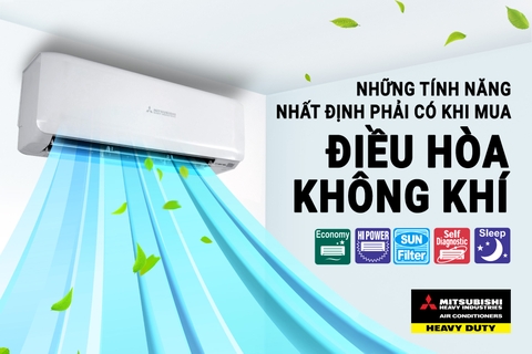5 tính năng cần có khi mua điều hòa