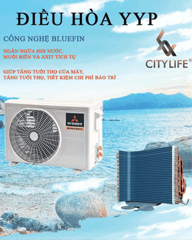 Tìm hiểu lớp phủ Bluefin của dòng điều hòa series YYP là gì? công dụng là gì?